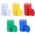 Contadores de plástico de colores /Chips de conteo marcadores de bingo